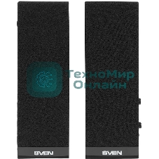 Акустическая система SVEN 230 2.0 черный 4Вт