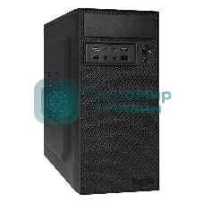 Компьютерный корпус Minitower ExeGate BAA-109U2-UNS350 (mATX, БП UNS350 с вент. 12см, 2*USB+2*USB 3.0, аудио, черный)