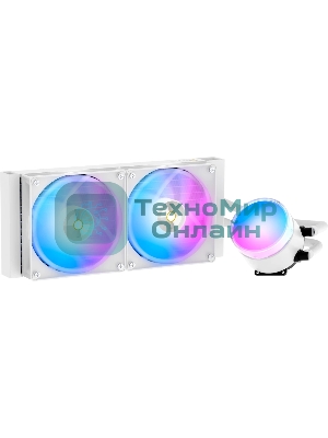 Система охлаждения Ocypus Sigma L24 WH ARGB, 240мм, LCD Pump 2.4