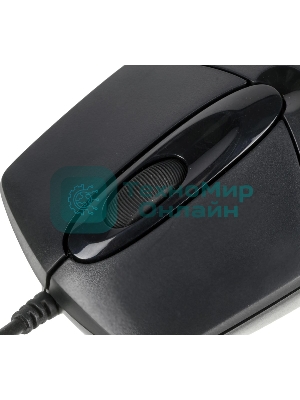 Мышь проводная A4Tech OP-720 черный, 1000 dpi, PS/2, кнопки - 3