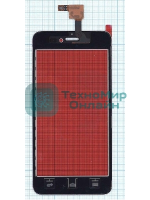 Сенсорное стекло (тачскрин) для Explay Craft, белое