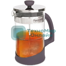 Френч-пресс Rondell Akzent RDS-938, 1 л, стальной