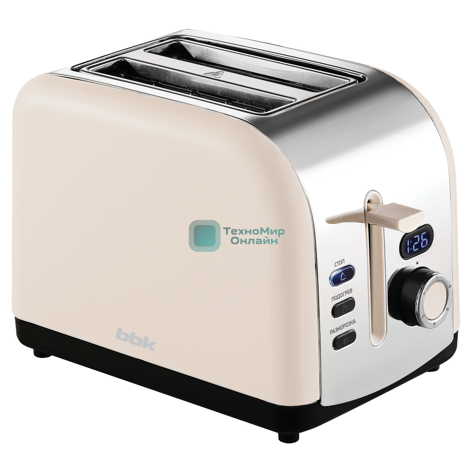 Тостер BBK TR76 кремовый