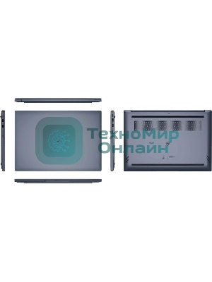 Ноутбук Digma Pro Pactos 16 темно-серый DN16P5-ADXW01 Core i5 1235U 16Gb SSD 512Gb Intel Iris Xe graphics 16