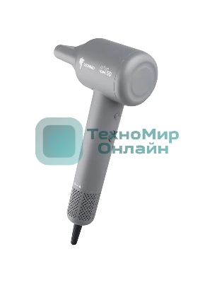 Фен LEONORD LE-1219 серый, 1800 Вт, ионизация