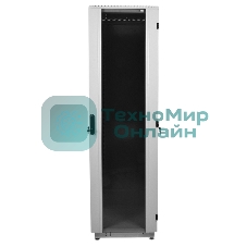 Шкаф ЦМО телекоммуникационный напольный 48U (800 800) дверь стекло