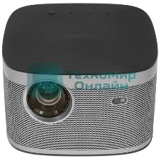 Домашний проектор XGIMI Horizon/технология:DLP/Разрешение:FullHD/2200Лм/MediaTek MT9612/2GB/32GB/Wi-Fi, Bluetooth/AndroidTV/HDR10/0.76-7.66м/HarmanKardon/Вес:2.9кг/Черный XK03K