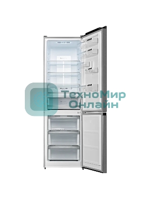 Холодильник Kuppersberg RFCN 2015 X нержавеющая сталь двухкамерный 235/109л морозилка снизу, No Frost