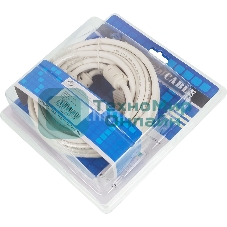 Кабель SVGA Ningbo CAB016S-10m VGA HD15 (m)/VGA HD15 (m) 10м феррит.кольца (CAB016S-10M-BR)