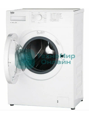 Стиральная машина Beko WRE6511BWW (R) белый, загрузка фронтальная 6 кг, 1000 об/мин., класс: А