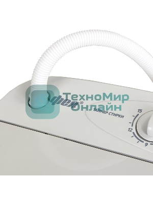 Стиральная машина Фея СМП 50 Н серый-светло серый загрузка вертикальная 5 кг, 1350 об/мин., класс: А