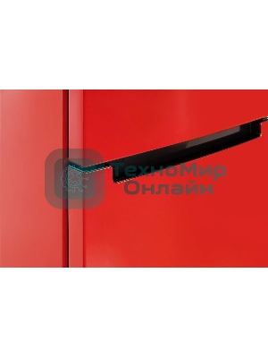 Холодильник Nordfrost NRB 162NF R красный двухкамерный 205/105 л морозилка снизу