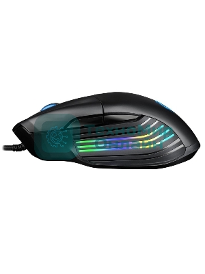 Мышь проводная Jet.A Panteon PS120 черный, 6200 dpi, USB, кнопки - 8