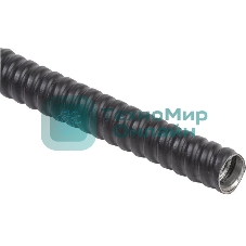 Металлорукав Р3-ЦПнг-25 d25мм с протяжкой черный (уп.20м) IEK CMP10-25-020