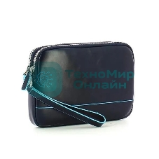 Клатч Piquadro Blue Square AC3944B2/BLU2 темно-синий натур.кожа