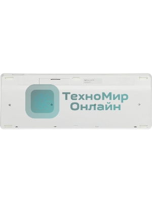 Клавиатура беспроводная A4Tech Fstyler FBK25, USB, Bluetooth/Радиоканал, белый/серый