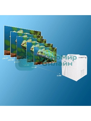 Проектор Cactus CS-PRC.04WT.WUXGA-A LCD 3200Lm (1920x1080) 2000:1 ресурс лампы:30000часов 1xUSB typeA 1xHDMI 1.35кг