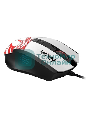 Мышь проводная A4Tech Bloody L65 Max белый, 12000 dpi, USB, кнопки - 7