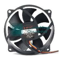 Вентилятор для корпуса Gembird 90x90x25, втулка, 4 pin, провод 30 см (D9025SM-4)