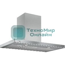 Вытяжка каминная Elikor Квадра 90Н-650-К3Д серебристый, 90 см, 650 куб. м/ч, 56 дБ