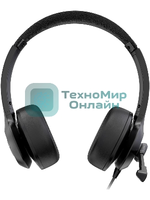 Гарнитура Acer OHW309 чёрный, проводная, USB/mini jack 3.5 мм