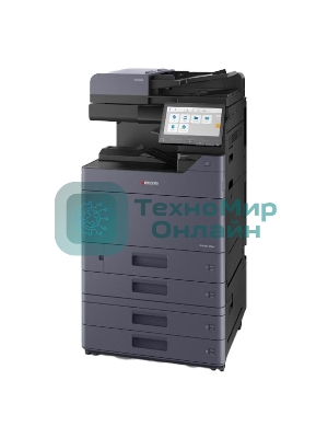 МФУ лазерное Kyocera TASKalfa 5004i Требуется запуск АСЦ (1102YS3NL0), A3, ч/б, печ. до 50 стр/мин. (А4) до 25 стр/мин. (А3), скан. до 80 стр/мин., 1200 x 4800 dpi (печать) 600x600 dpi (скан.), USB, RJ-45, NFC, Air Print, Mopria