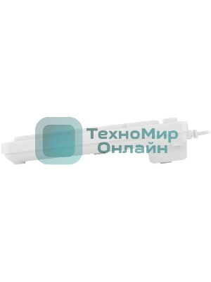 Клавиатура проводная Acer OKW123, USB, белый