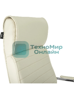 Кресло Бюрократ T-8010SL/IVORY слоновая кость, экокожа