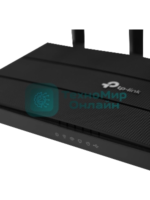 Роутер беспроводной TP-Link Archer C6U AC1200 10/100/1000BASE-TX/4G ready черный