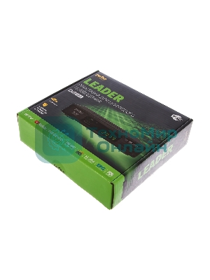 Приставка Perfeo (PF-A4412) LEADER DVB-T2/C для цифр.TV, Wi-Fi, IPTV, HDMI, 2 USB, DolbyDigital, пульт ДУ