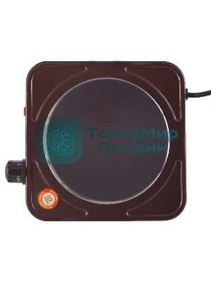 Плита настольная электрическая Centek CT-1506 Siberia коричневый