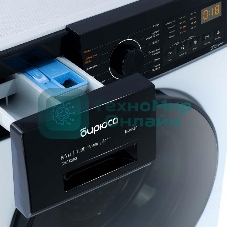 Стирально-сушильная машина Бирюса WMD-SM812/03 белая, загрузка фронтальная 8 кг, 1200 об/мин., класс: A+++