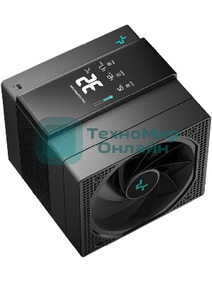 Кулер для процессора DEEPCOOL ASSASSIN IV VC VISION черный, 120 мм, алюминий/медь, 1800 об/мин, 29.3 дБ, 4 pin, 300 Вт, 172 мм