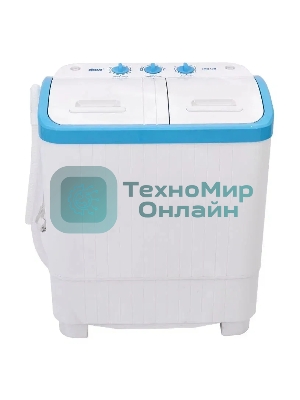 Стиральная машина Фея СМП 40 Н белый/голубой, загрузка вертикальная 4 кг, 1320 об/мин, класс В