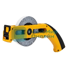 Рулетка геодезическая Denzel 30 м х 13 мм, открытый корпус, металлическая лента