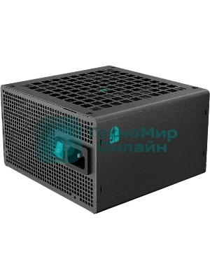 Блок питания Deepcool/GamerStorm PQ1000G (ATX 3.1, 1000W, Full Cable Management, PWM 120мм fan, 80 PLUS GOLD, Active PFC + Half Bridge + DC/DC, Full Japanese Capasitors, Gen5 PCIe) RET
