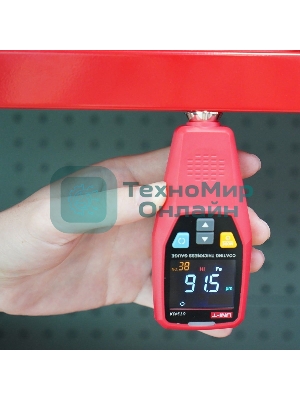 Толщиномер UNI-T UT343A диаметр измеряемой площади 20 мм, min толщина объема 0,5 мм