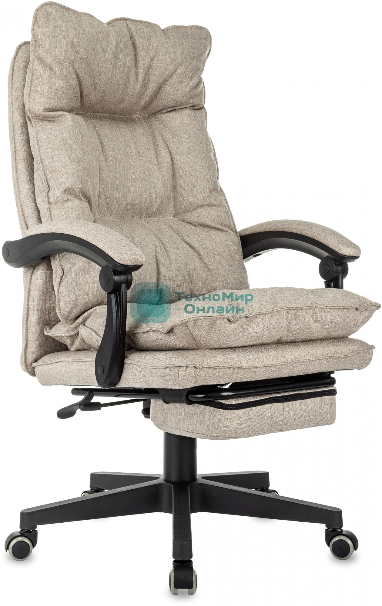 Кресло Бюрократ CH-820MSG-F 38-402 бежевый, ткань