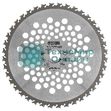 Диск для триммера Denzel 255 х 25,4 мм, 40 зубов, Anti-Kick