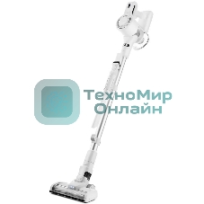 Пылесос вертикальный Kitfort КТ-5117 белый, питание от аккумулятора,  50 Вт, уборка сухая, пылесборник 0,5 л