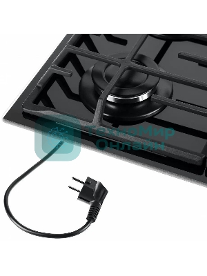 Газовая варочная панель Maunfeld EGHG.64.6CB/G, 4 конфорки, закаленное стекло, черный