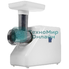 Мясорубка электрическая Ротор Макси ЭМШ 35/300-1 белый, 1500 Вт, 0.6 кг/мин, насадки - 1