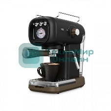 Кофеварка эспрессо BQ CM2004 черный, исп. кофе - молотый, 0.6 л, 1100 Вт, 20 бар