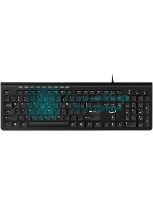 Клавиатура проводная Genius SlimStar 230II 31310048402, USB, черный