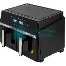 Аэрогриль Vitek VT-AF1001 черный, 2400 Вт, 10 л, сенсор, 8 программ