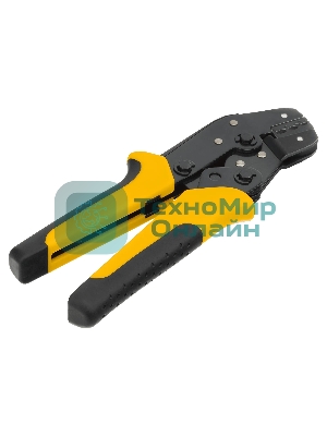 Клещи для обжима изолир. наконечников Denzel НКИ и НВИ, разъемов РПИ, гильз ГСИ, 0,5 - 2,5 мм2