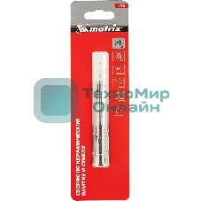 Сверло по керамической плитке и стеклу Matrix, 6 мм, 6-гр хвостовик