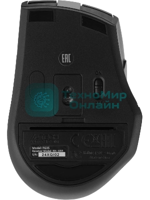 Мышь беспроводная A4Tech Fstyler FG35 серый/черный, 2000 dpi, радиоканал, USB, кнопки - 6