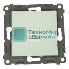 Розетка компьютерная 1-м TOKOV ELECTRIC СП Pixel RJ45 кат.5E механизм перламутр.