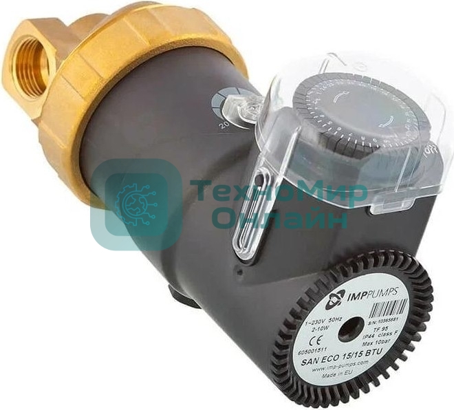 Насос циркуляционный IMP PUMPS SAN ECO PRO 15/15 BU с таймером